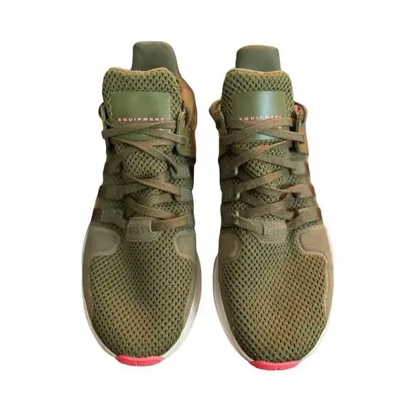 Adidas EQT Support ADV AC7998 Olive Green Pink Sneakers Size 6.5 Women’s Shoes - Picture 4 of 11